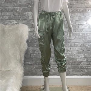 Mint green pants